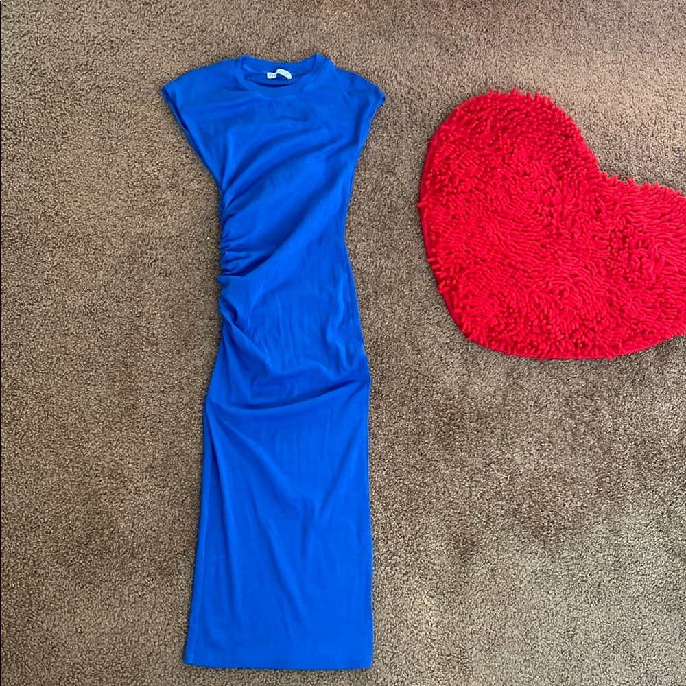 Elegant Blue ZARA Maxi Dress